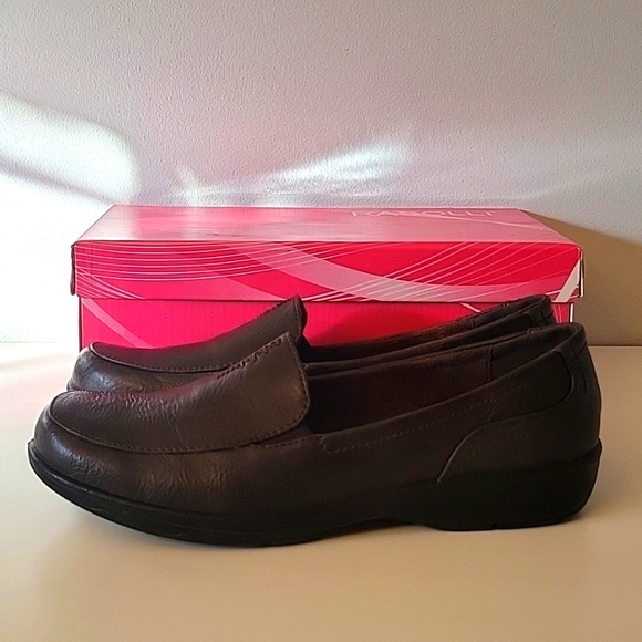 Rasolli Brown Rock Comfort Slip-On Loafer Women's Size 10 New In Box - Picture 4 of 11